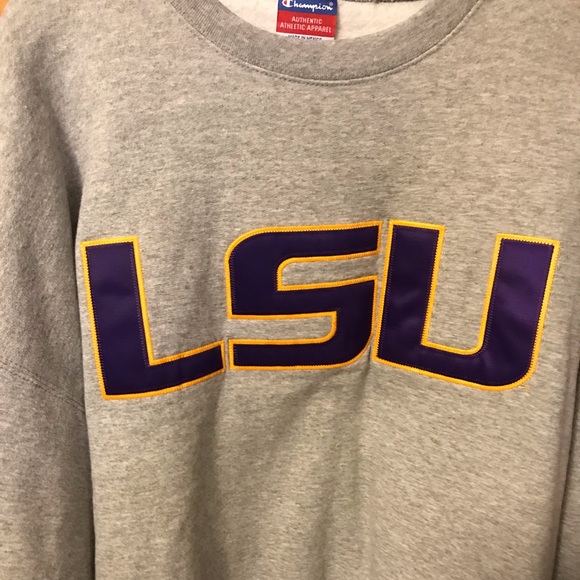NWOT LSU Champion Crewneck! - Picture 2 of 7